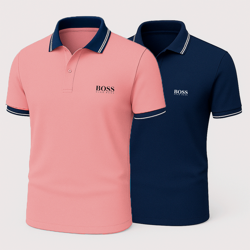 [TAKE 2, PAY FOR 1] 2-PIECE SET PREMIERE POLO SHIRTS